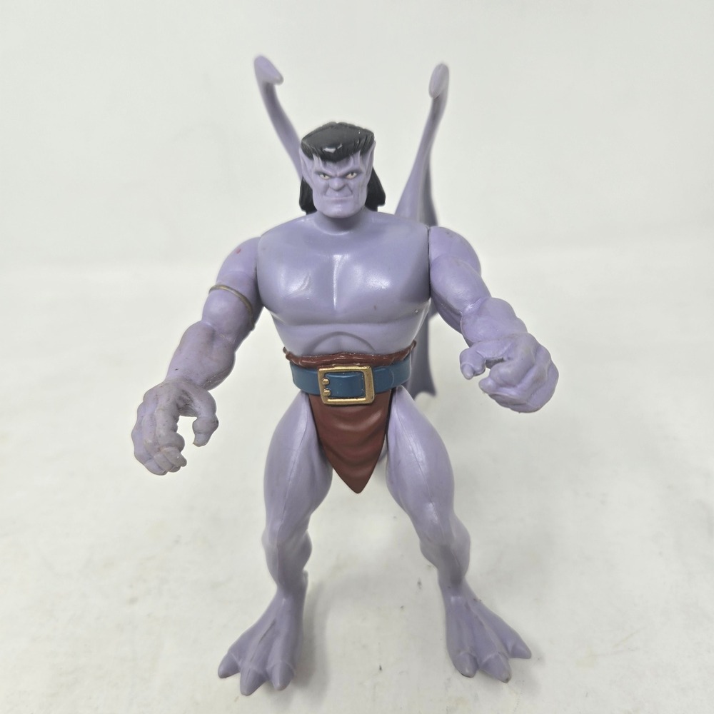 Vintage 1995 Disney Gargoyles Goliath Action Figure Kenner 5 Inch Purple Winged